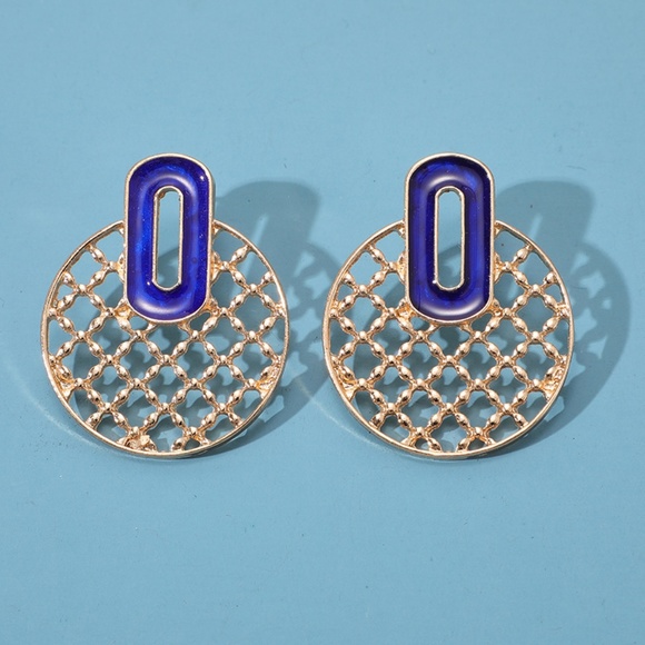 18K Gold-Plated Vintage Bohemian Earrings - Picture 5 of 5